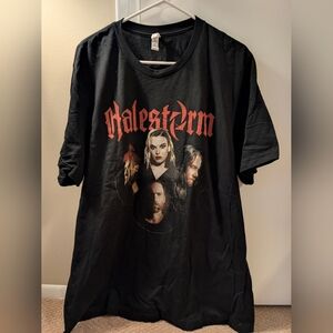 Halestorm 2023 Concert Band Bella Canvas Classic Black T-Shirt